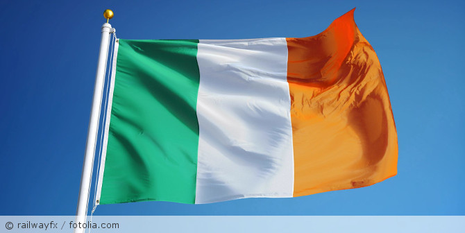 Ireland flag.